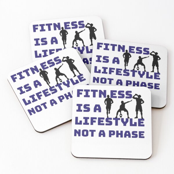 Item preview, Fitness is a lifestyle  designed and sold by Roova-art.