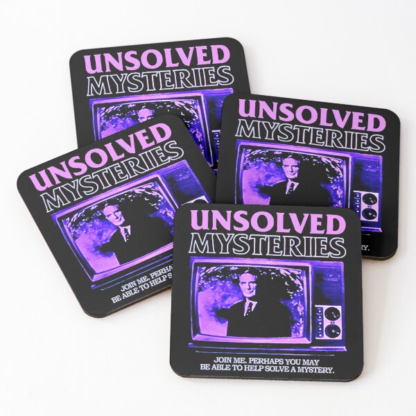 Item preview,  Unsolved Mysteries Join Me Perhaps You May Be Able To Help Solve A Mystery Robert Stack designed and sold by TwanKalman.