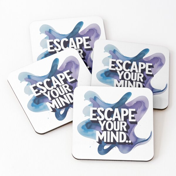 Item preview, Escape Your Mind – Minimalist Watercolor Design designed and sold by Irene Catchmind.