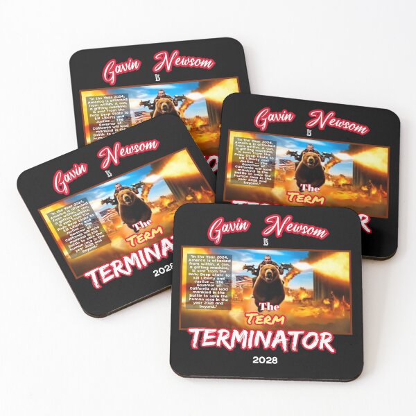 Item preview,  Gavin Newsom is the Terminator  designed and sold by Coexist In Tee's .