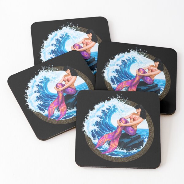Item preview, Retro Pin Up Mermaid Splash designed and sold by calypso-designs.