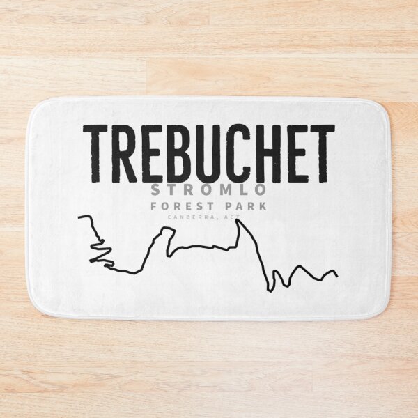 Item preview,  Trebuchet Stromlo Forest Park Canberra Act Australia- Black Line designed and sold by Harryislason.