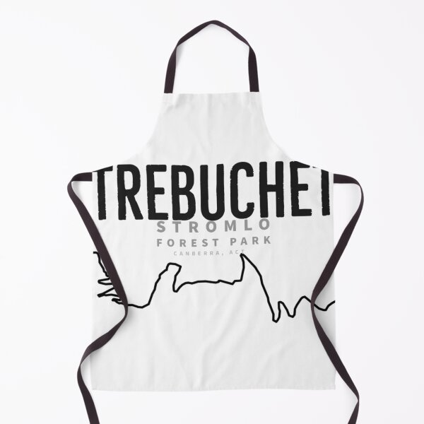 Item preview, Trebuchet Stromlo Forest Park Canberra Act Australia- Black Line designed and sold by Harryislason.