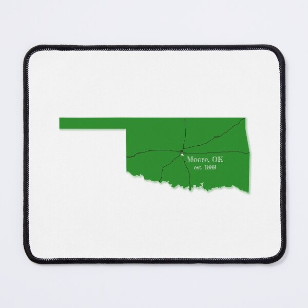Item preview, Moore, OK [Green] designed and sold by PhilbonianDezin.