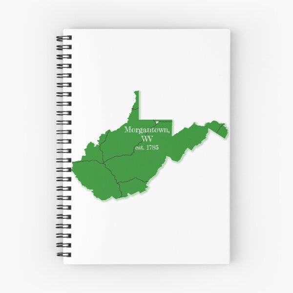 Item preview, Morgantown, WV [Green] designed and sold by PhilbonianDezin.