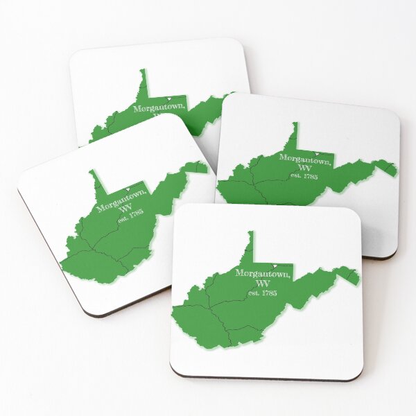 Item preview, Morgantown, WV [Green] designed and sold by PhilbonianDezin.