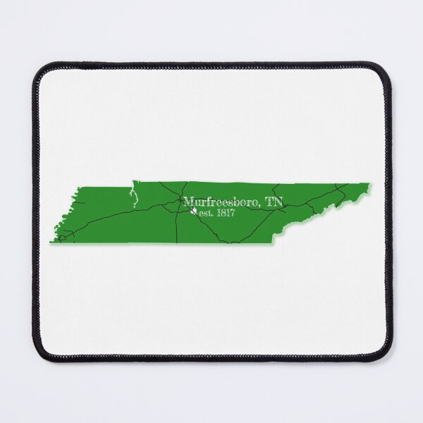 Item preview, Murfreesboro, TN [Green] designed and sold by PhilbonianDezin.