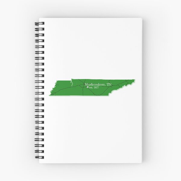 Item preview, Murfreesboro, TN [Green] designed and sold by PhilbonianDezin.