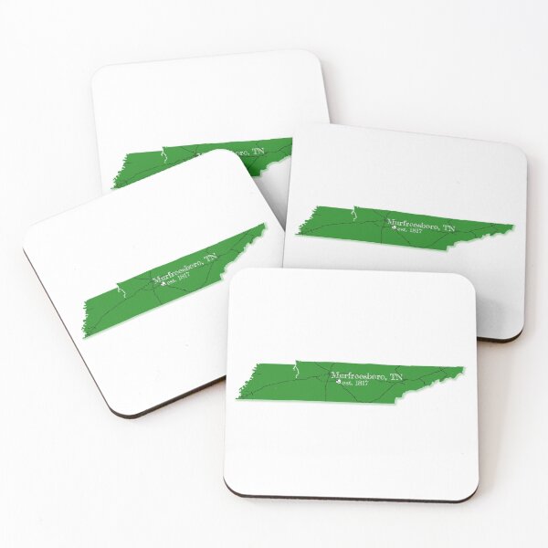 Item preview, Murfreesboro, TN [Green] designed and sold by PhilbonianDezin.