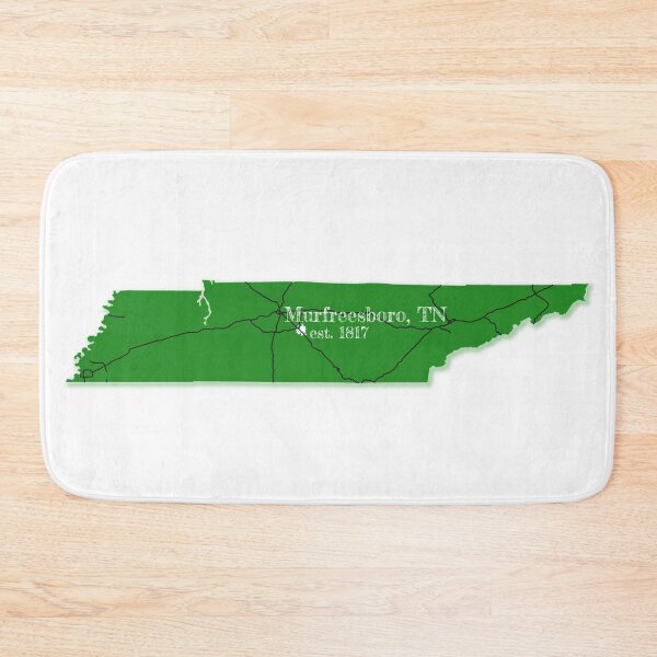 Item preview, Murfreesboro, TN [Green] designed and sold by PhilbonianDezin.