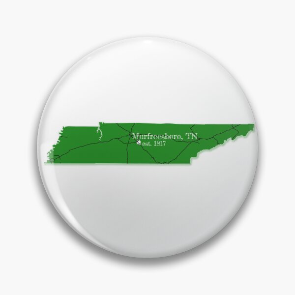 Item preview, Murfreesboro, TN [Green] designed and sold by PhilbonianDezin.