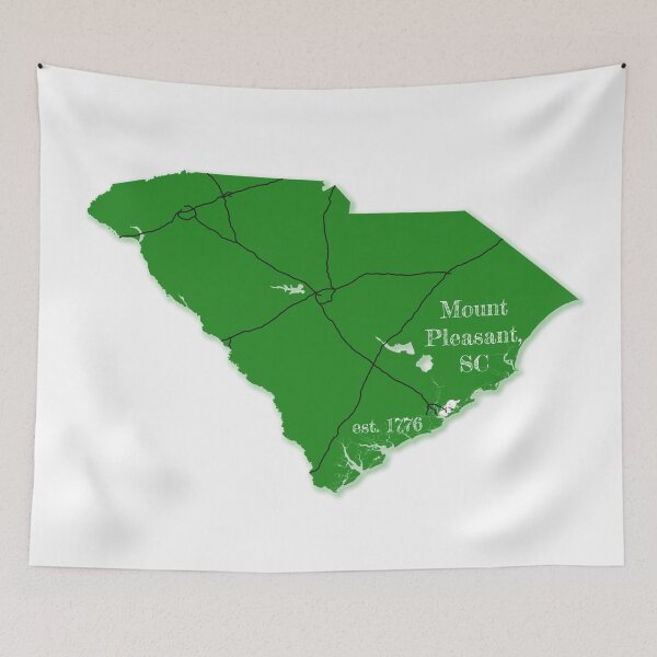 Item preview, Mount Pleasant, SC [Green] designed and sold by PhilbonianDezin.