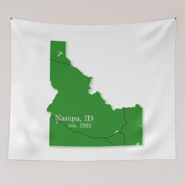 Item preview, Nampa, ID [Green] designed and sold by PhilbonianDezin.