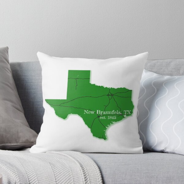 Item preview, New Braunfels, TX [Green] designed and sold by PhilbonianDezin.