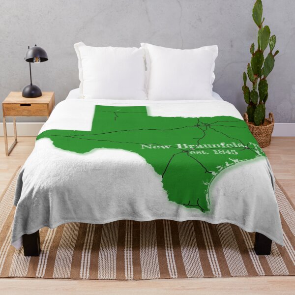 Item preview, New Braunfels, TX [Green] designed and sold by PhilbonianDezin.