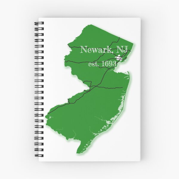 Item preview, Newark, NJ [Green] designed and sold by PhilbonianDezin.