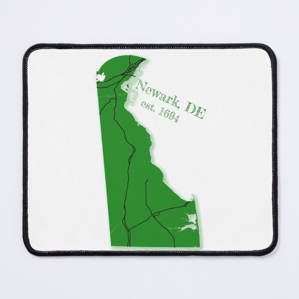 Item preview, Newark, DE [Green] designed and sold by PhilbonianDezin.