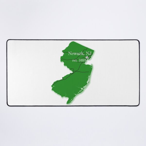 Item preview, Newark, NJ [Green] designed and sold by PhilbonianDezin.