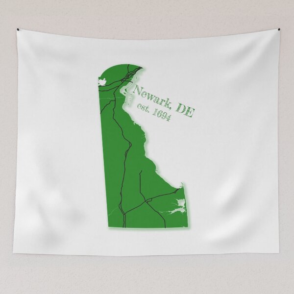 Item preview, Newark, DE [Green] designed and sold by PhilbonianDezin.