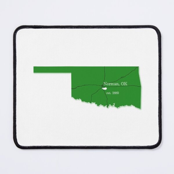 Item preview, Norman, OK [Green] designed and sold by PhilbonianDezin.