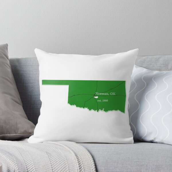 Item preview, Norman, OK [Green] designed and sold by PhilbonianDezin.
