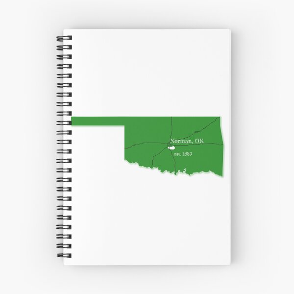 Item preview, Norman, OK [Green] designed and sold by PhilbonianDezin.