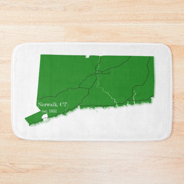 Item preview, Norwalk, CT [Green] designed and sold by PhilbonianDezin.