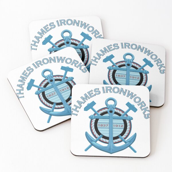Item preview, Thames Ironworks Symbolic Logo designed and sold by Harryislason.