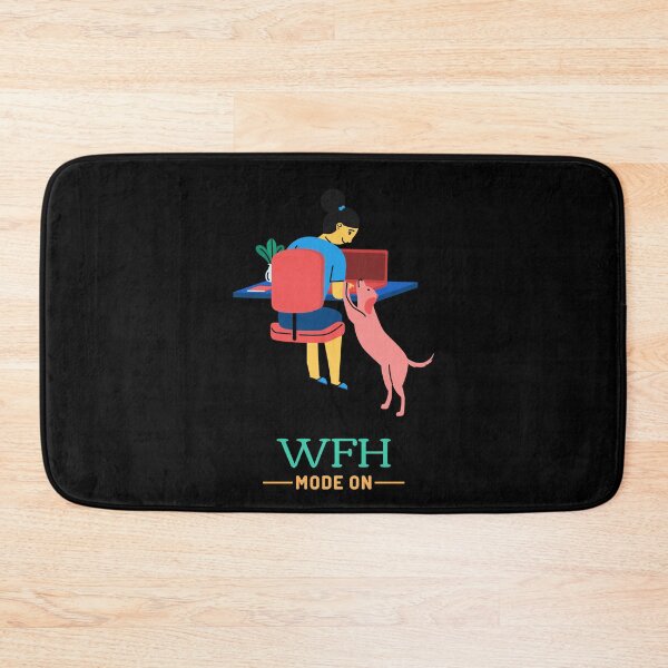 Item preview, Work From Home with Pet Dog designed and sold by sydney-syder.