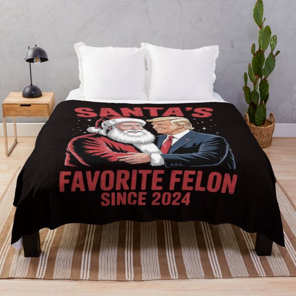 Item preview, El delincuente favorito de Santa Claus desde 2024 Navidad Navidad Trump designed and sold by sheenmi.