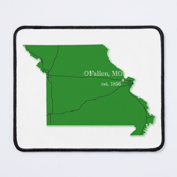 Item preview, O'Fallon, MO [Green] designed and sold by PhilbonianDezin.