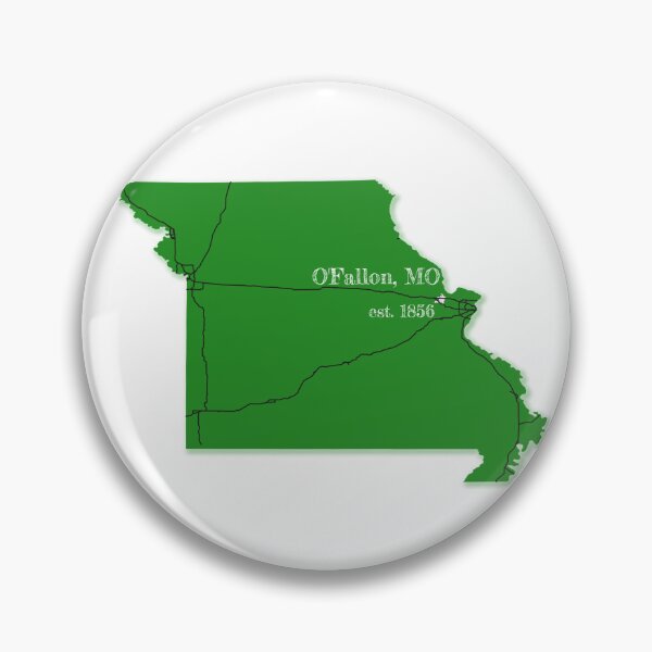 Item preview, O'Fallon, MO [Green] designed and sold by PhilbonianDezin.