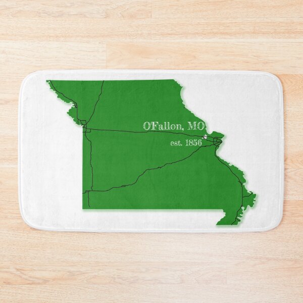 Item preview, O'Fallon, MO [Green] designed and sold by PhilbonianDezin.