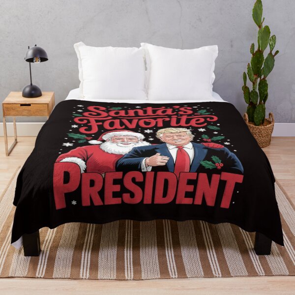 Item preview, Santa's Favorite President Christmas Trump Xmas Pajama designed and sold by sheenmi.