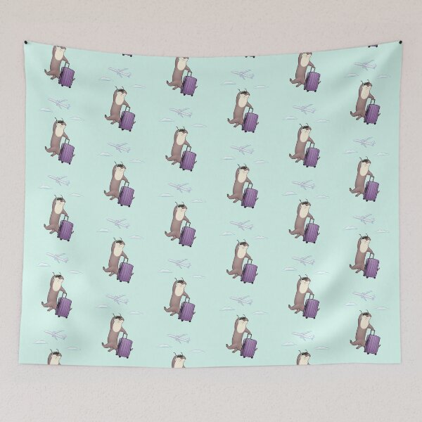 Item preview, Nutria viajera designed and sold by OTTERFAMILY.