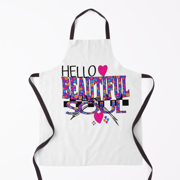Item preview, Hello Beautiful Soul Floral Pattern Text  designed and sold by DivineHaven.