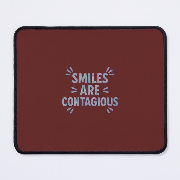 Item preview, Smiles Are Contagious-Playful Quote designed and sold by FaithAndJoyDesigns.
