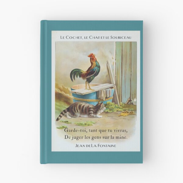 Item preview, Jean de La Fontaine: Garde-toi, tant que tu vivras, De juger les gens sur la mine. designed and sold by artbleed.