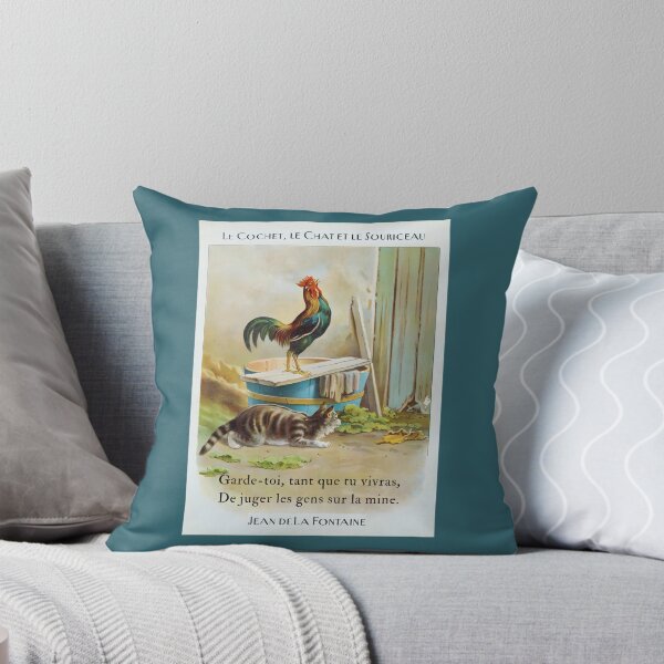 Item preview, Jean de La Fontaine: Garde-toi, tant que tu vivras, De juger les gens sur la mine. designed and sold by artbleed.