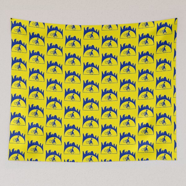 Item preview, Palms Velociraptor Night Sun Bicycle Bike Tour Rider Raptor designed and sold by shirt-o-mat.