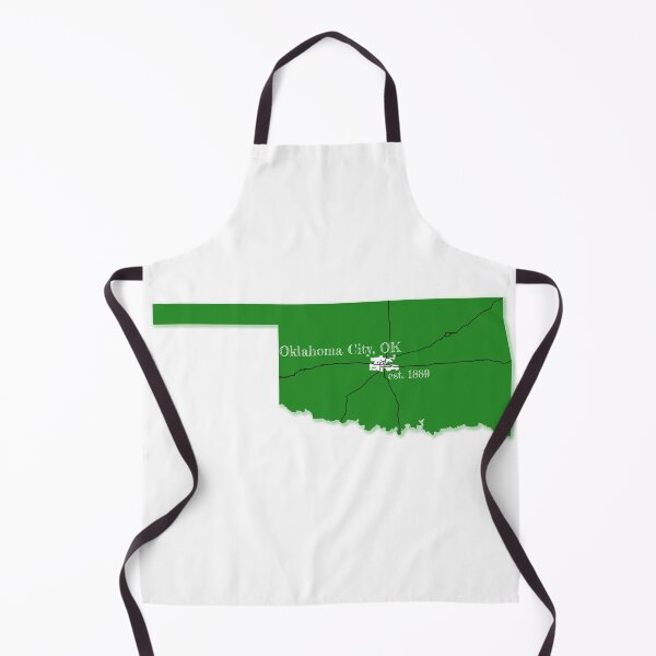 Item preview, Oklahoma City, OK [Green] designed and sold by PhilbonianDezin.