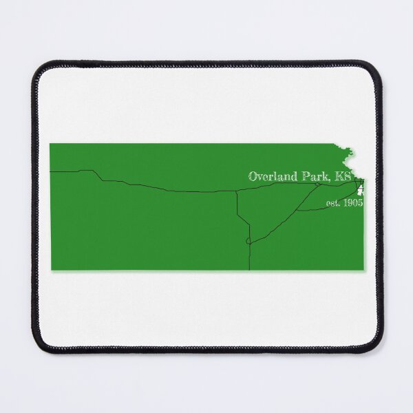 Item preview, Overland Park, KS [Green] designed and sold by PhilbonianDezin.