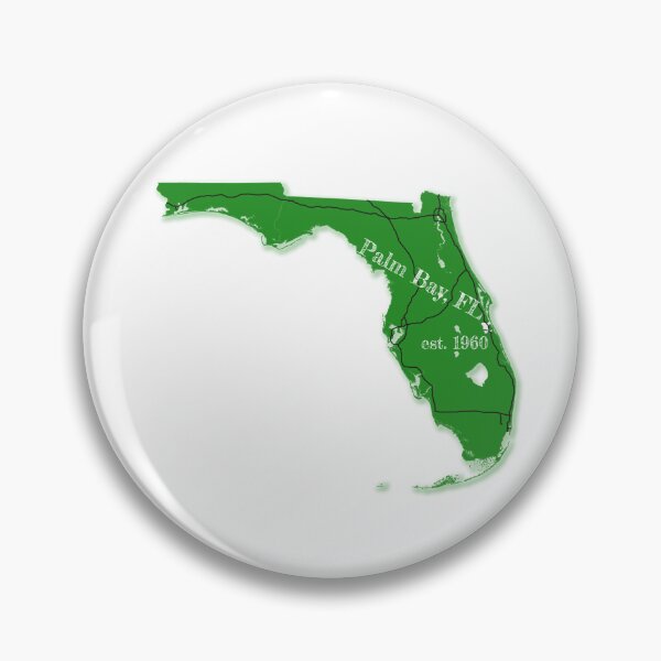 Artikelvorschau, Palm Bay, FL [Grün] entworfen und verkauft von PhilbonianDezin.