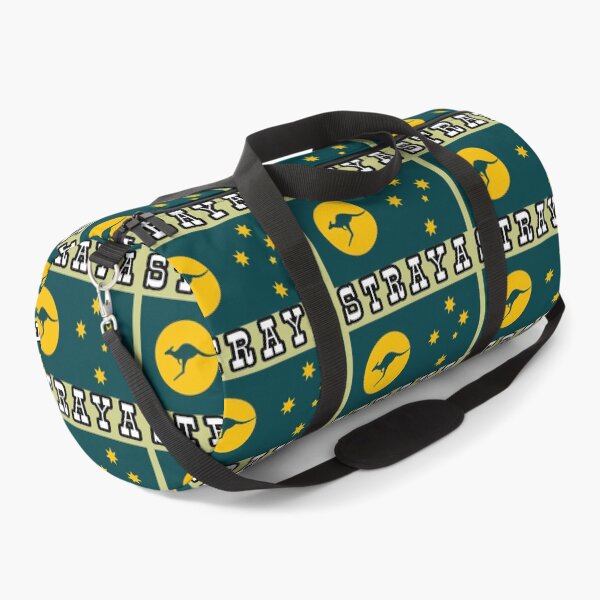 Item preview, STRAYA. Kangaroo Sun Flag Australia  designed and sold by Kangaroo Sun.