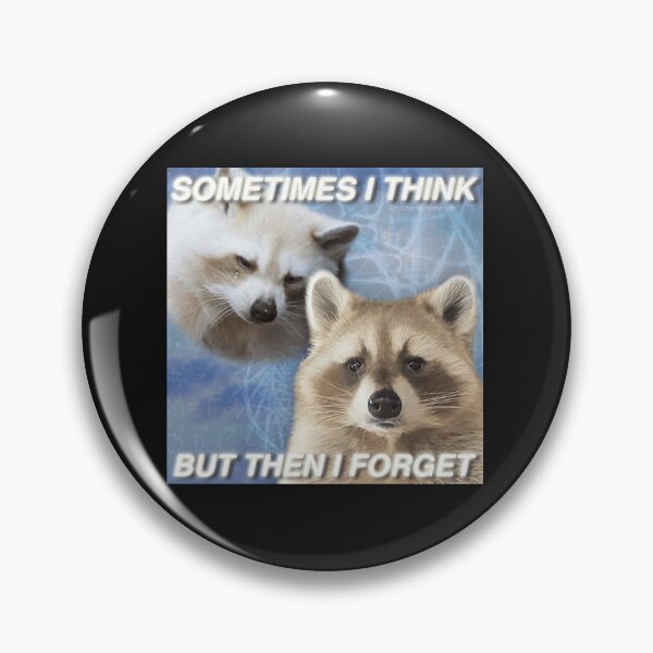 Item preview, Forgetful Racoon designed and sold by DoloresGarcia.