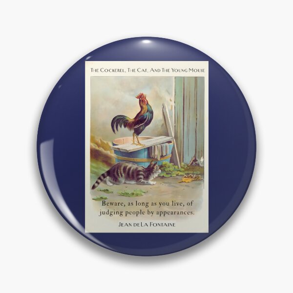 Item preview, Jean de La Fontaine: Beware, as long as you live, of judging people by appearances. designed and sold by artbleed.