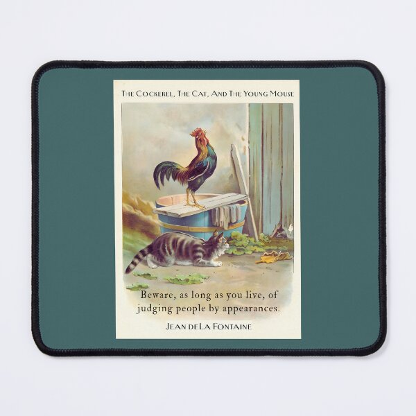 Item preview, Jean de La Fontaine: Beware, as long as you live, of judging people by appearances. designed and sold by artbleed.