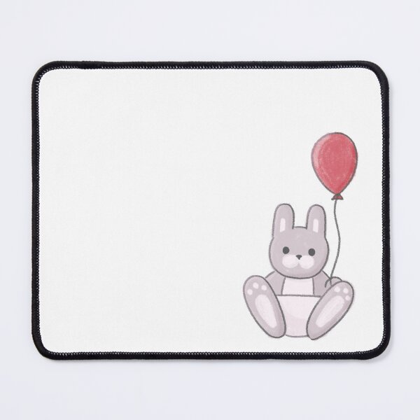 Item preview, bunny with red balloon designed and sold by ErisMac.