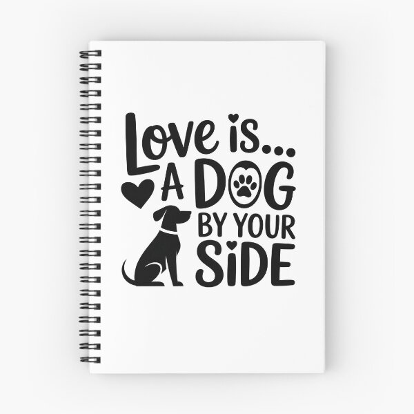 Item preview, Love is a dog by your side designed and sold by CHILLIN-Shop.
