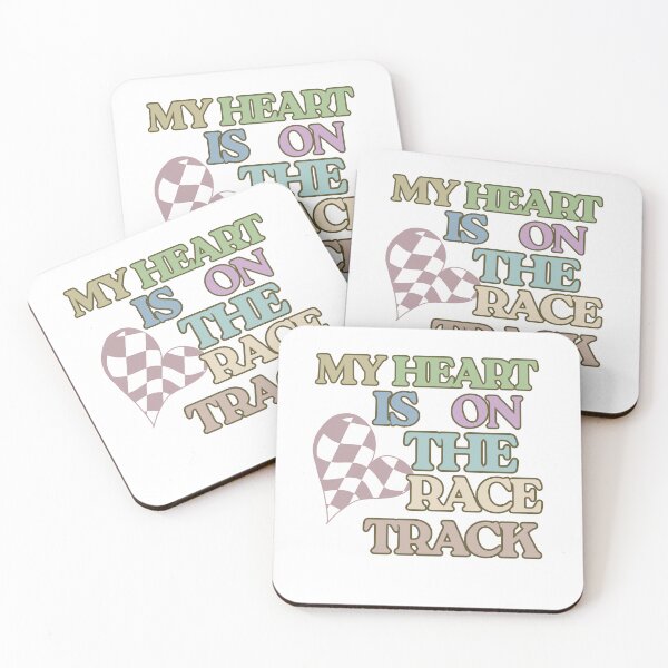 Item preview, My heart's on the racetrack designed and sold by TaraPen.